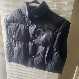 Prada puffer jacket !